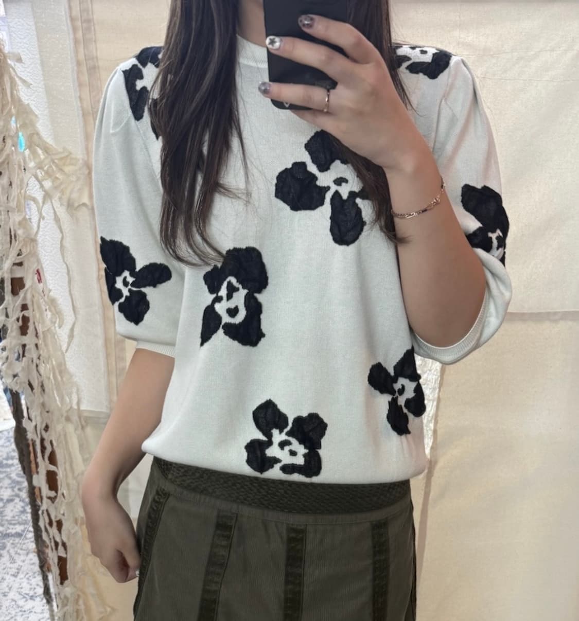flower knit 상품이미지2