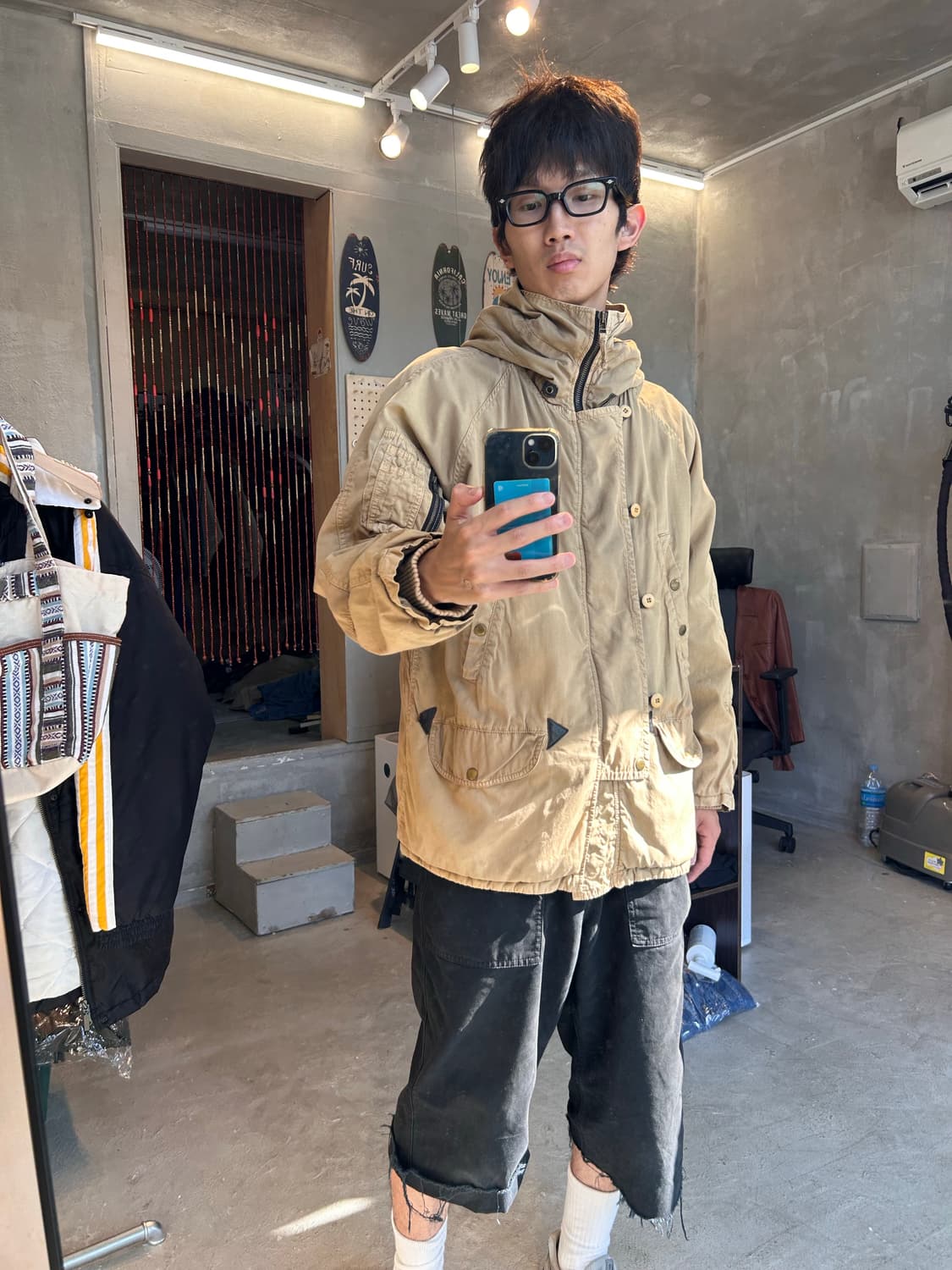 GINJIN MADE 밀리터리 자켓 Hand craft제작 상품이미지2