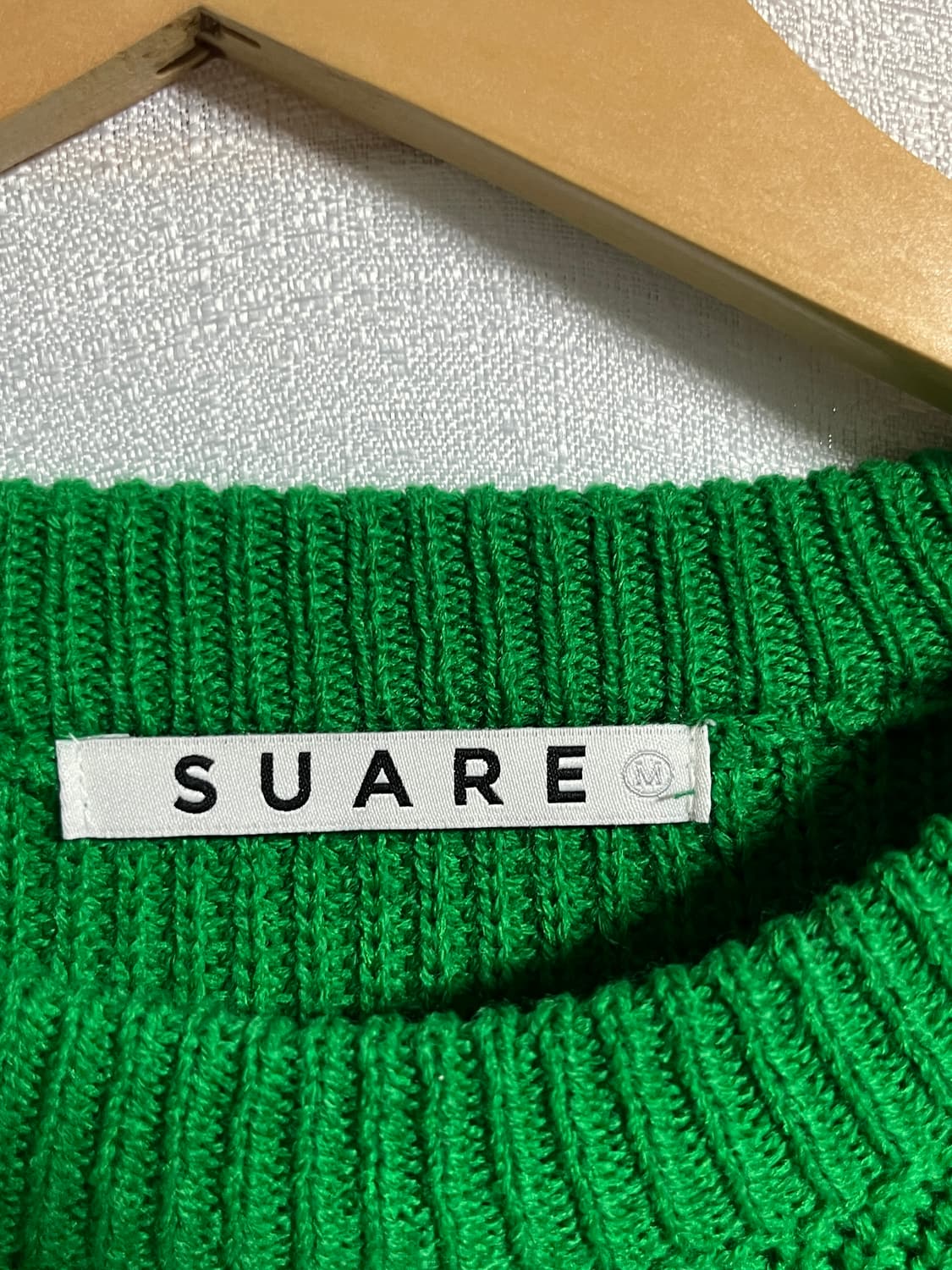 수아레 워셔블 하찌 니트 스웨터 M 상품이미지4