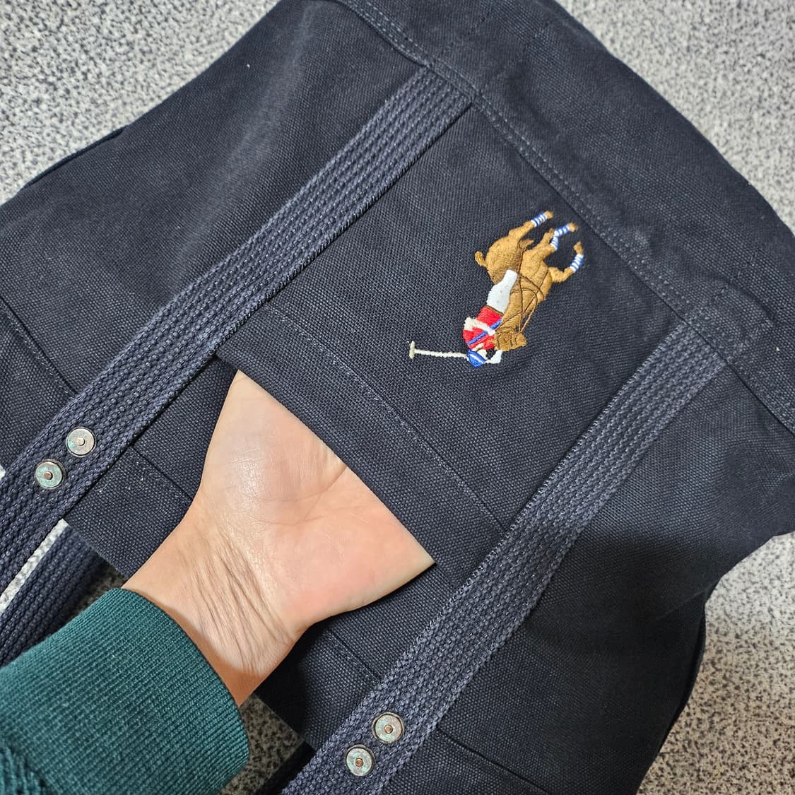 POLO 폴로 빅포니 캔버스 토트백 상품이미지10