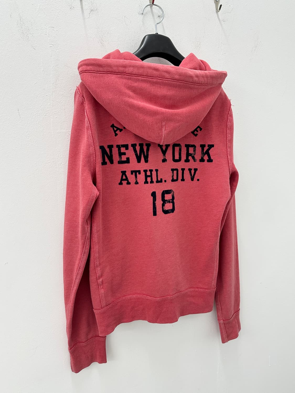 Abercrombie & Fitch hood zip up y2k pink 상품이미지7