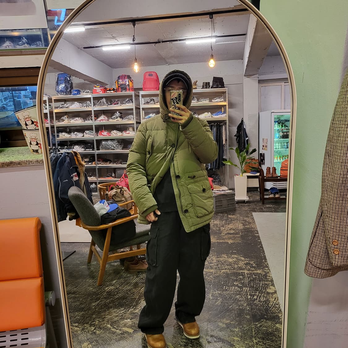 타미힐피거 구스 다운 점퍼 자켓 (L) 상품이미지2