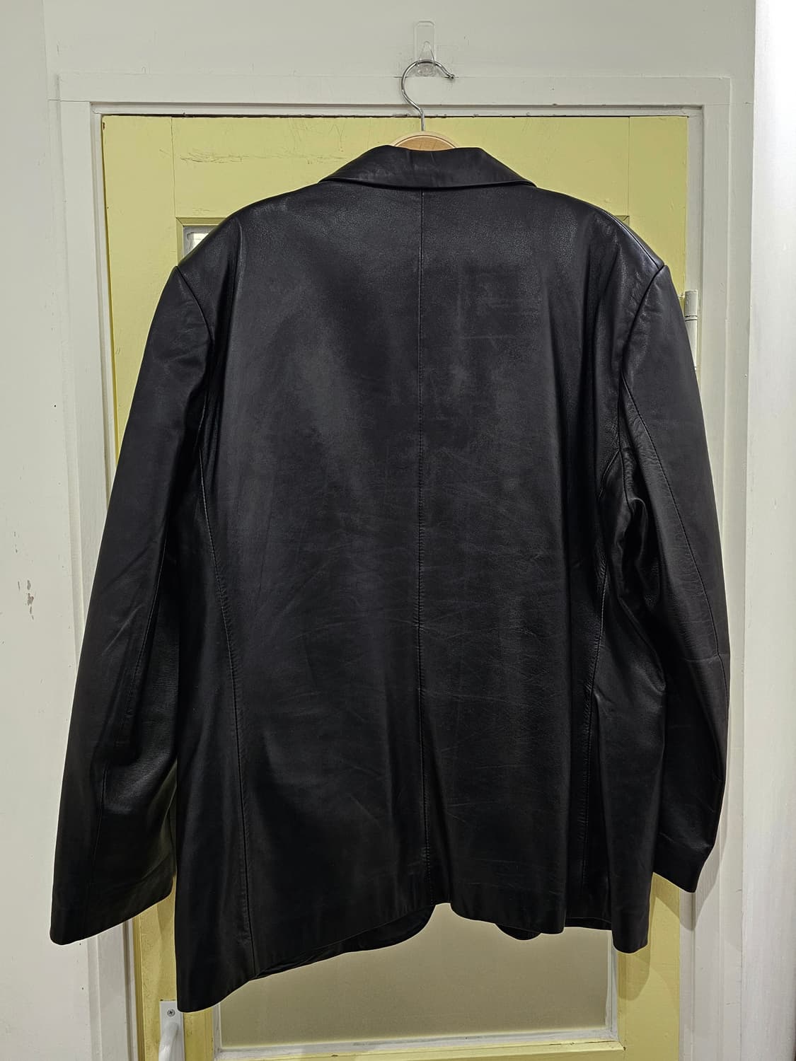 G-Limit 블랙 램스킨 블레이저 상품이미지7