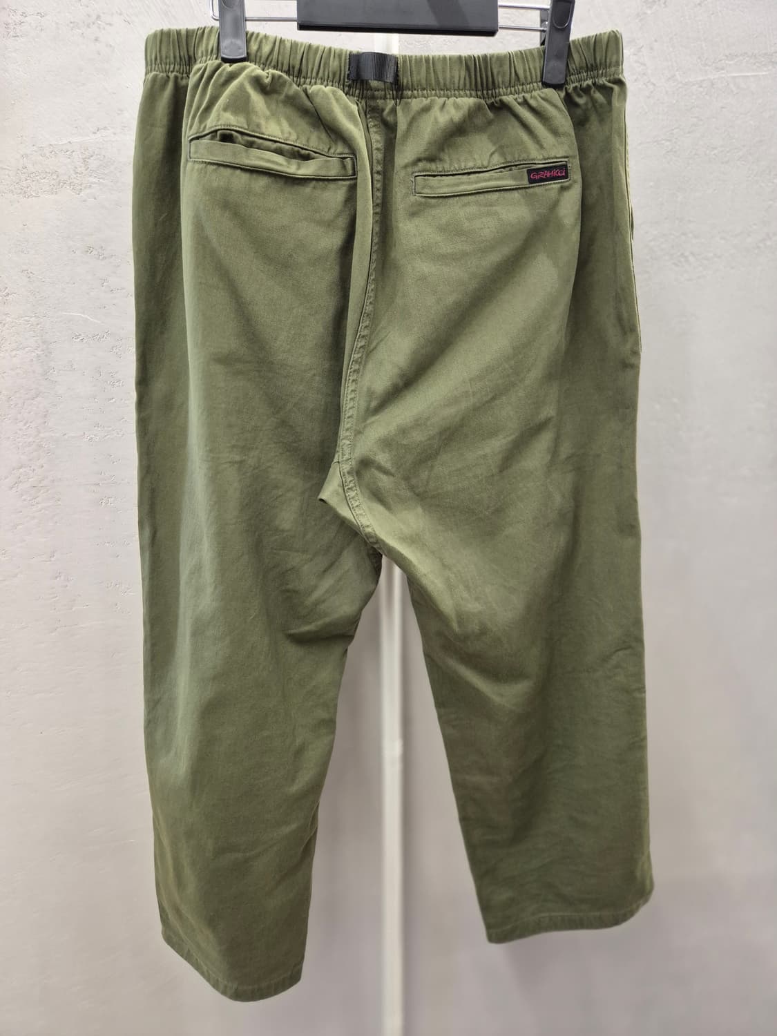 그라미치 코튼 팬츠 카키 USA L 상품이미지3