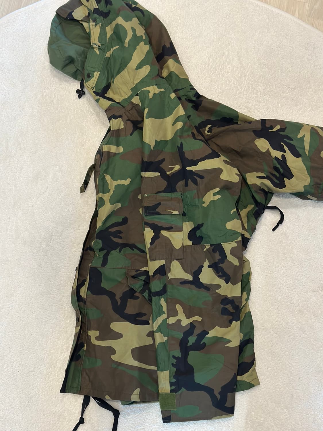 미군 오리지널 ECWCS Gen I 파카 / 99년 우드랜드 카모플라쥬 상품이미지4
