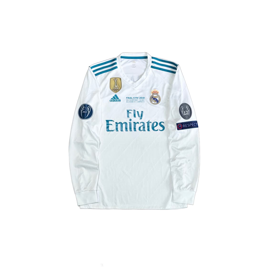 레알 마드리드 17 18 홈 호날두 긴팔 유니폼 챔스  상품이미지3