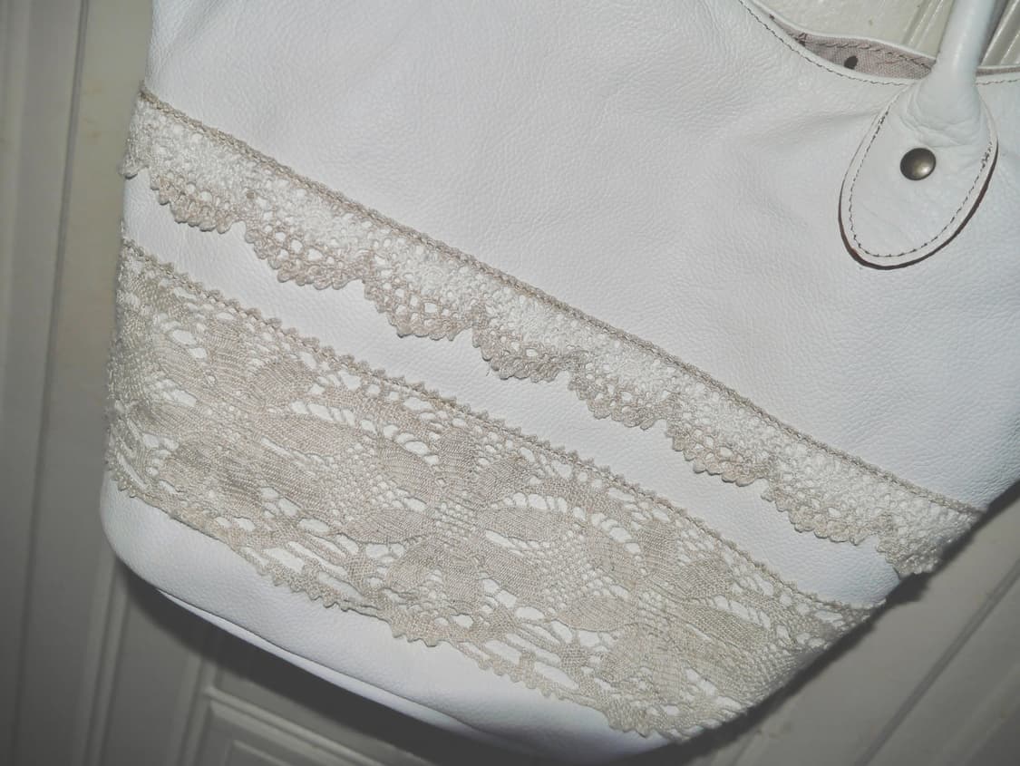 Leather bird tote bag 상품이미지3