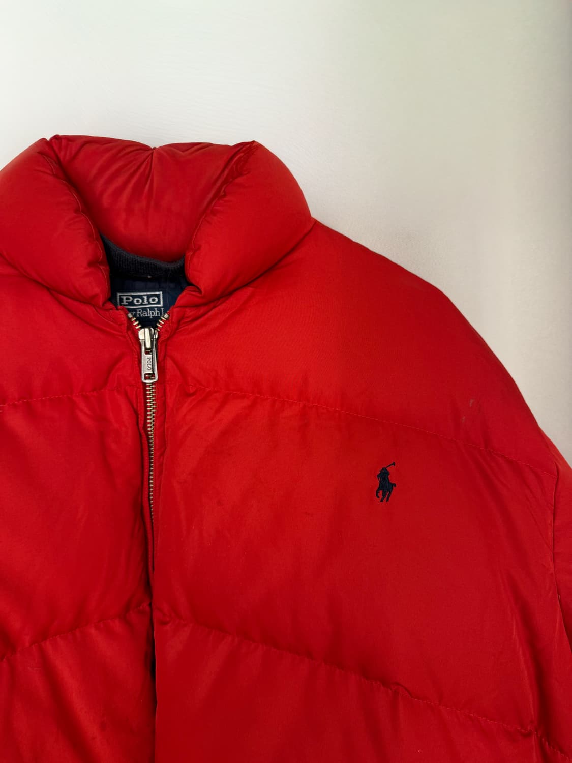 90's 폴로 랄프로렌 블록 다운 푸퍼 재킷 B26 상품이미지3