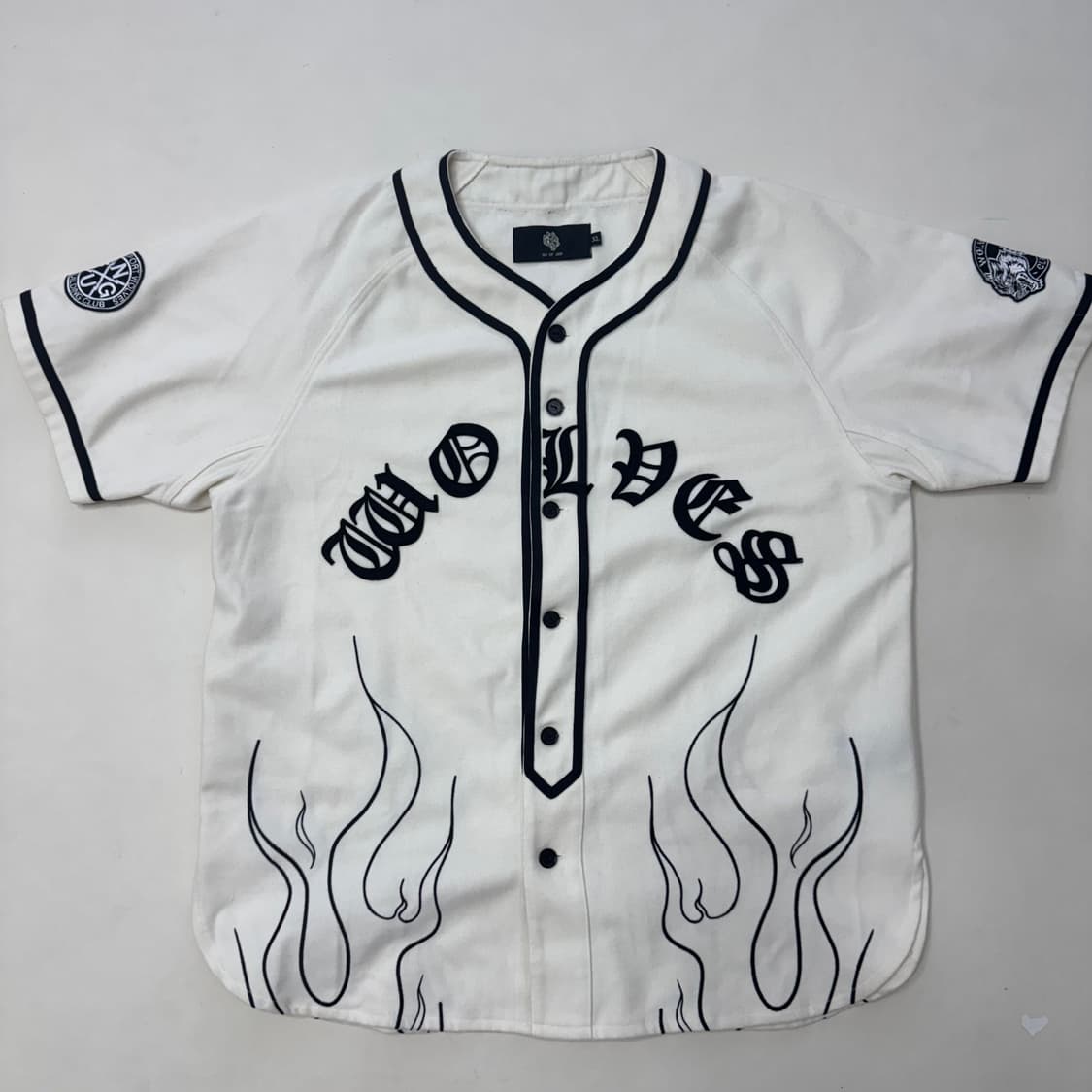 darc sports 울브스 플레임 베이스볼 져지  XL (110) 상품이미지2