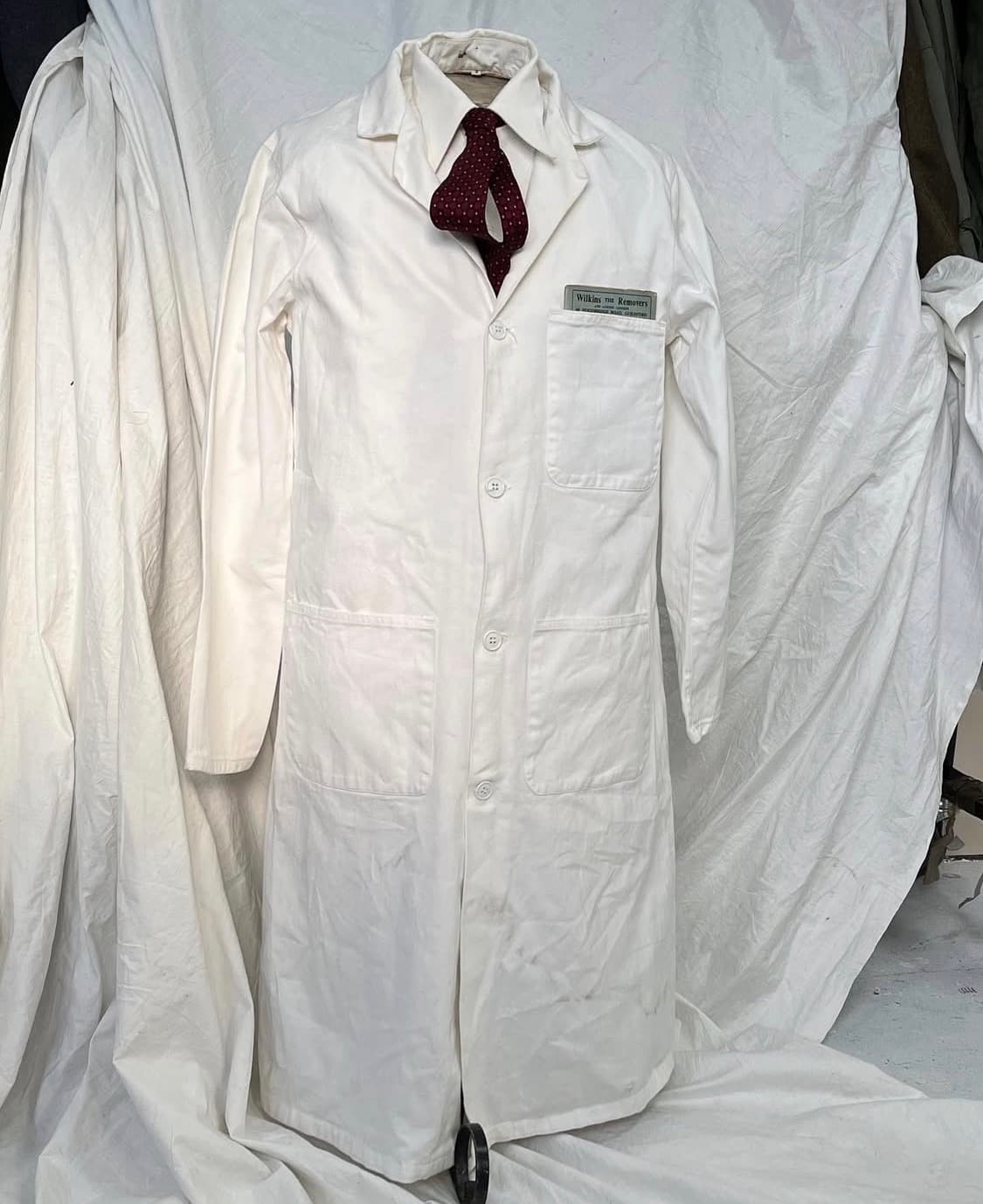 50s vintage lab coat 상품이미지2