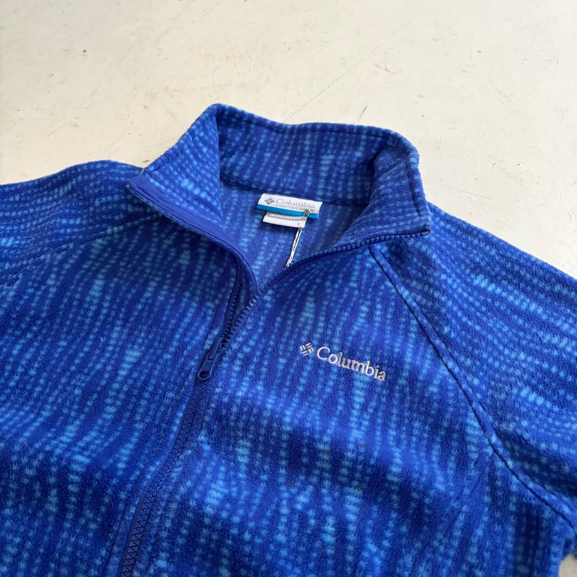 컬럼비아 빈티지 패턴 플리스 자켓 S 상품이미지4