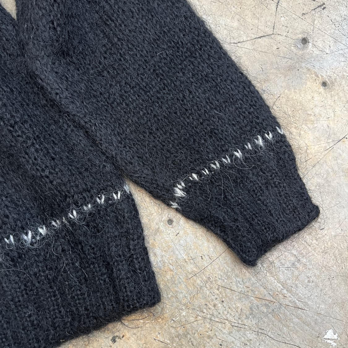 빈티지 모헤어 노르딕 터틀넥 니트 상품이미지4