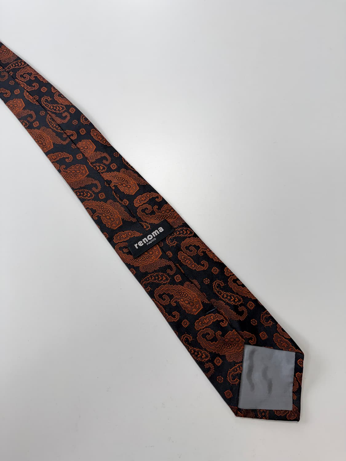 레노마(renoma) 실크 넥타이 7.8cm 상품이미지3