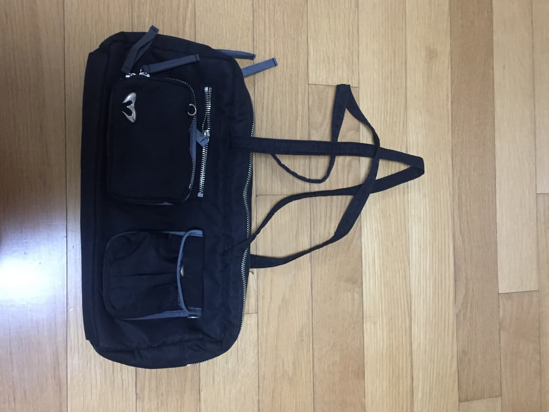 무음 야누스 카고백 블랙 상품이미지5