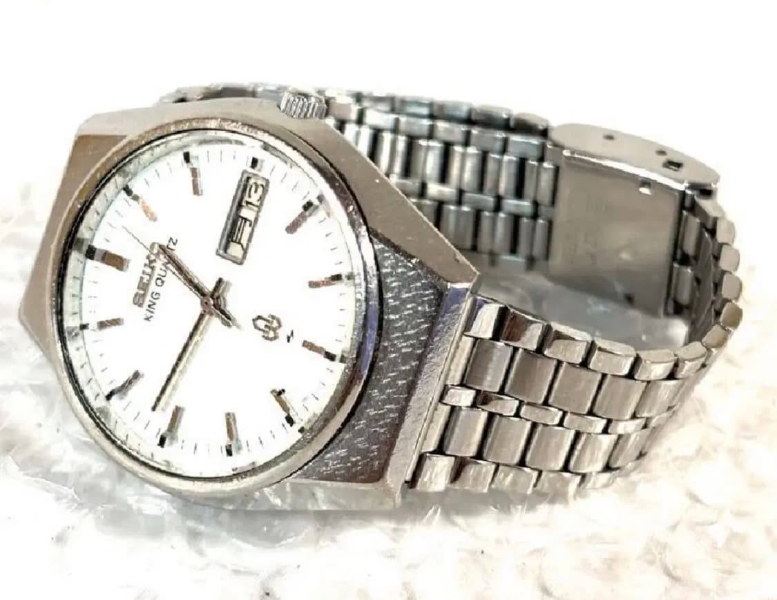 세이코 킹쿼츠 데이데이트 시계 상품이미지3