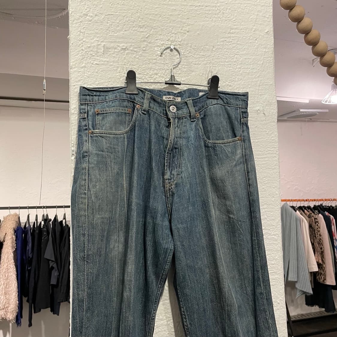 아워레가시 써드컷 데님팬츠 상품이미지2