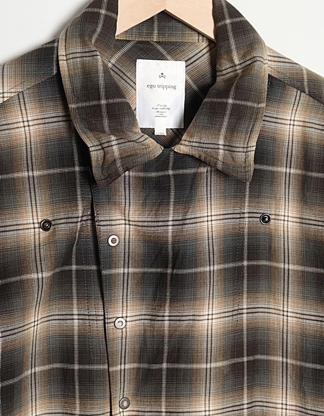 ego tripping 2way Check Shirts 상품이미지5
