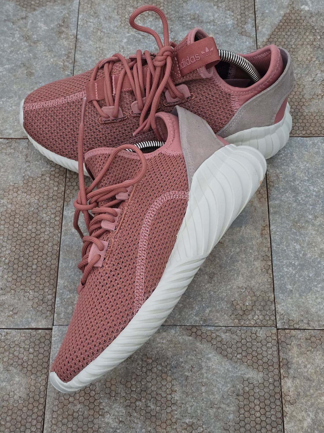 (240)아디다스 튜블라 둠 로우 핑크 상품이미지5