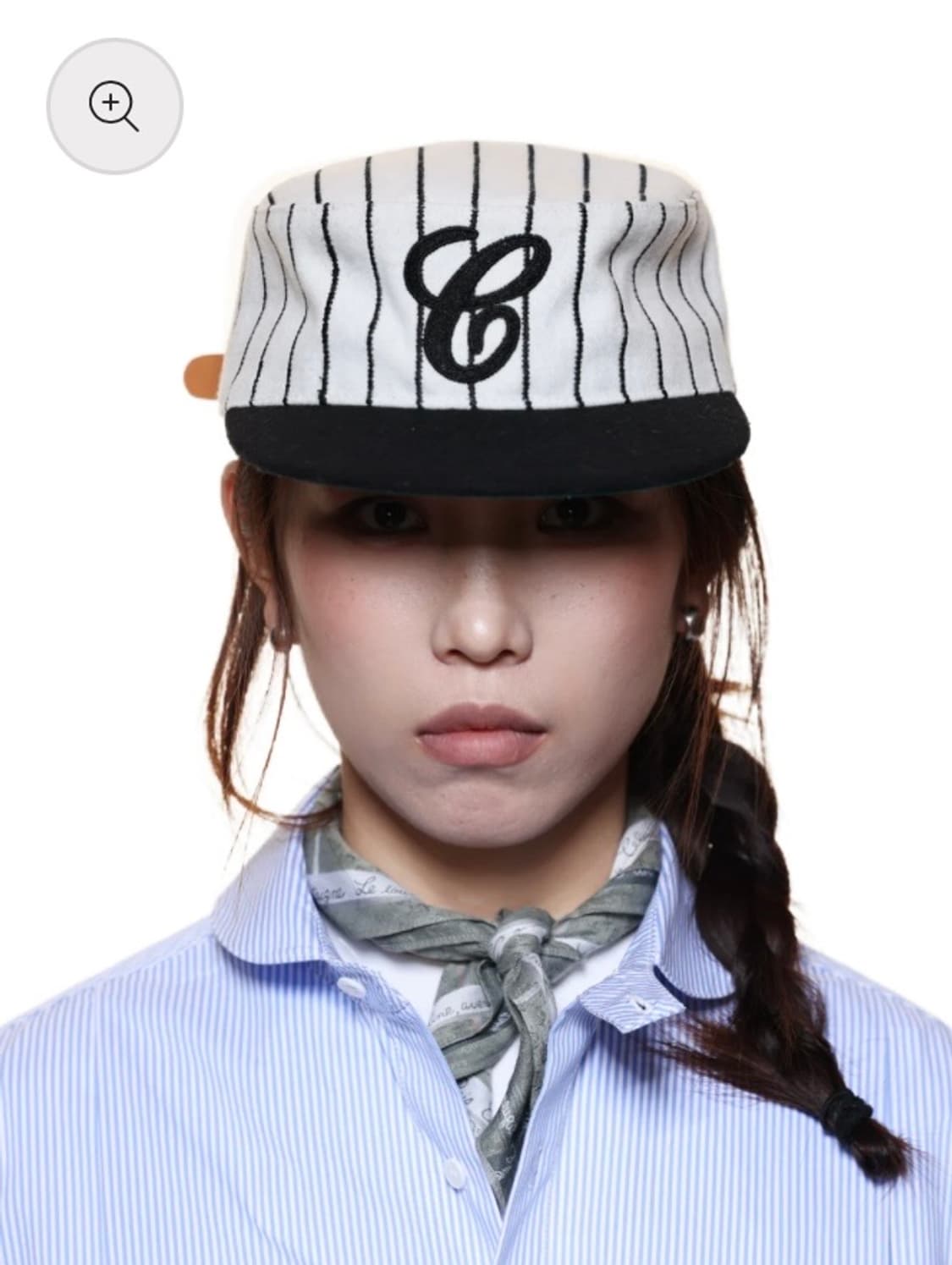 6CRAYON Retro Flat Top Baseball Cap 상품이미지1