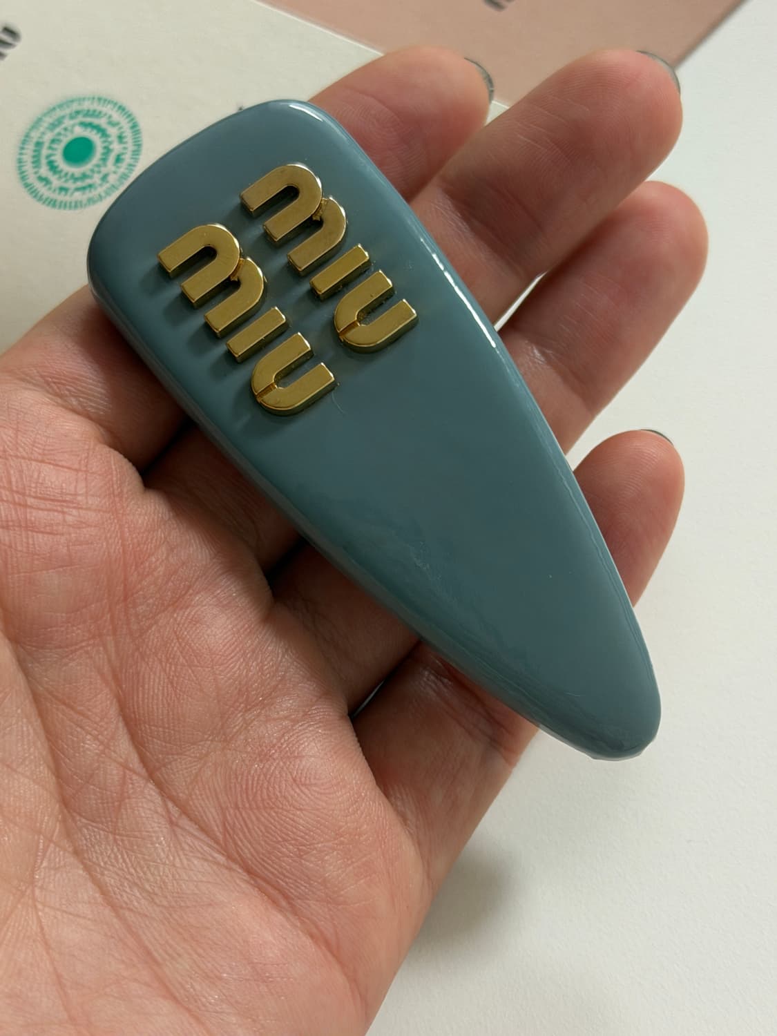 미우미우 헤어핀  상품이미지5