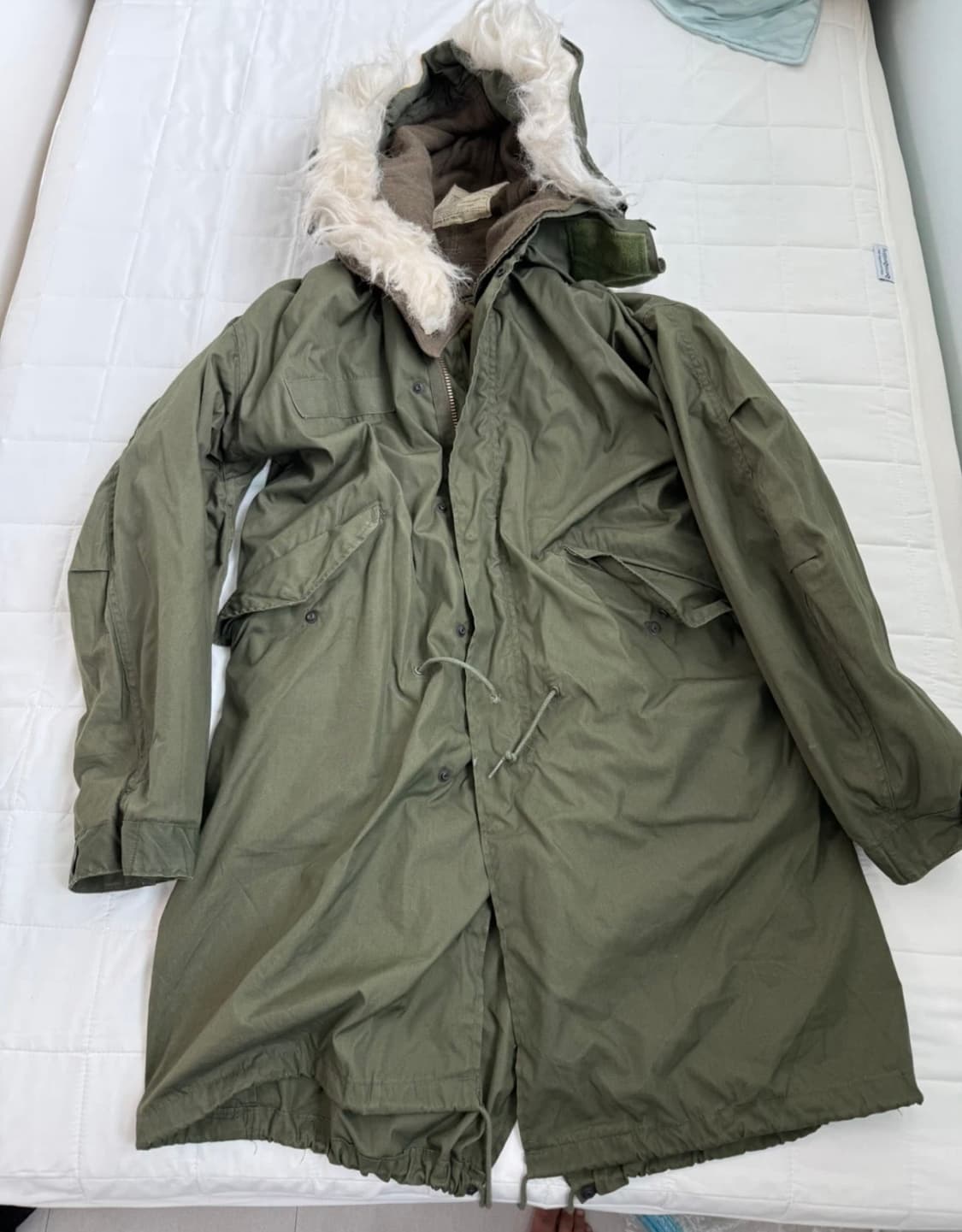 미군 오리지널 m-65 개파카 피쉬테일 상품이미지1