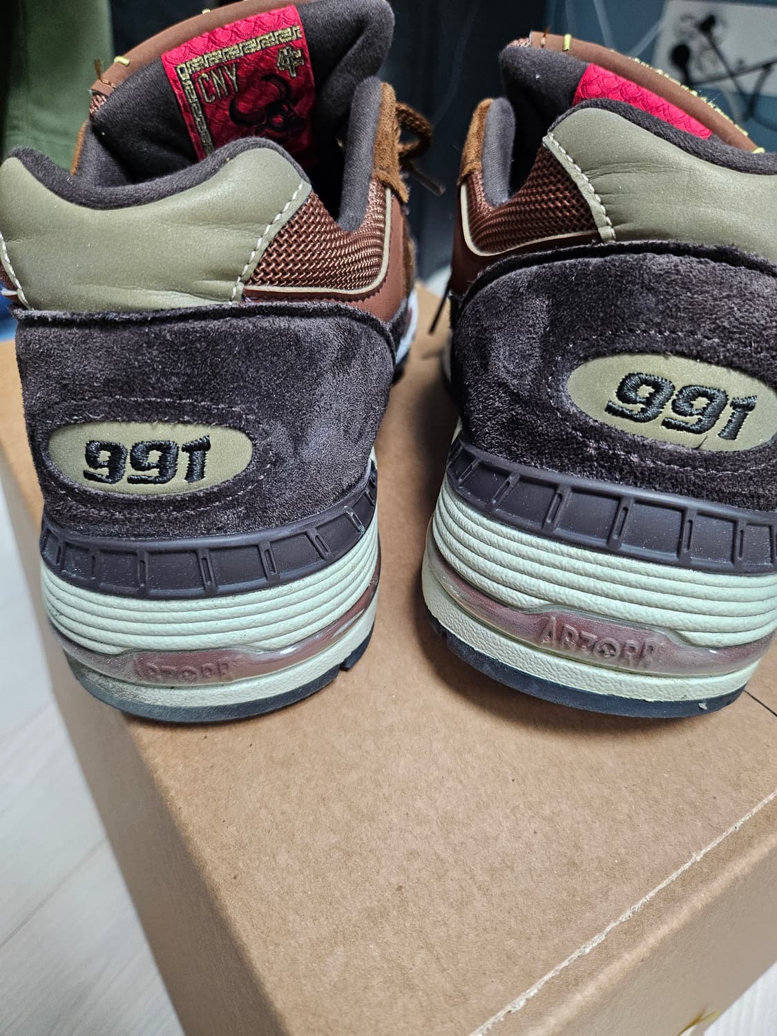 뉴발란스 991 브라운 265 상품이미지5