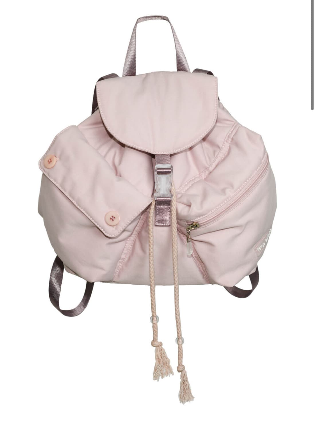탠스댄스 파히섬 버튼 미니백팩 핑크 구해요 상품이미지1
