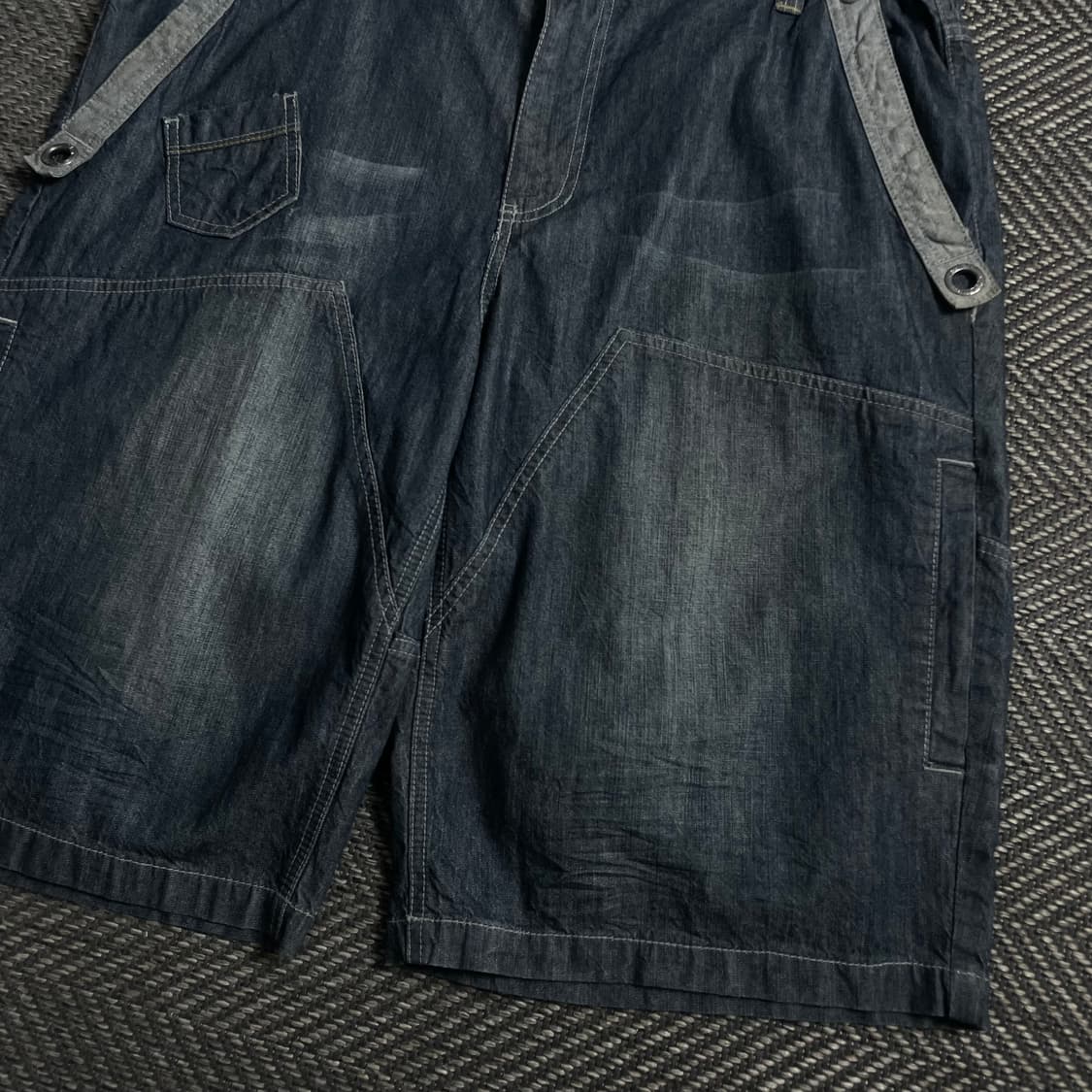 00s Y2K 빈티지 데님 버뮤다 팬츠o 4719 상품이미지3