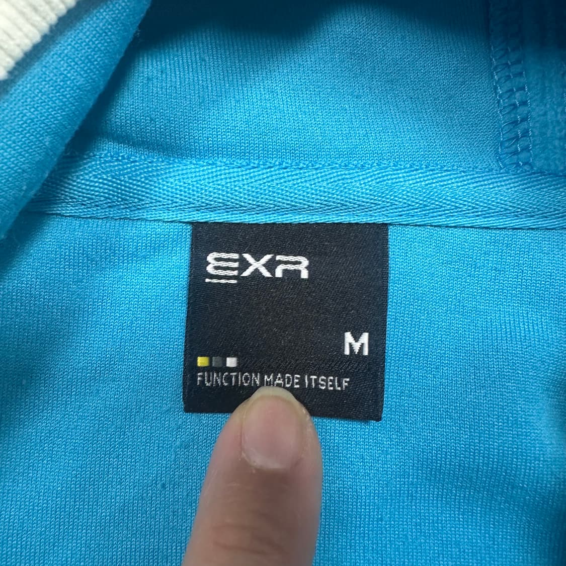 ✨ (만원 빈티지) EXR 에엑스알 플리스 후드 반집업  상품이미지4