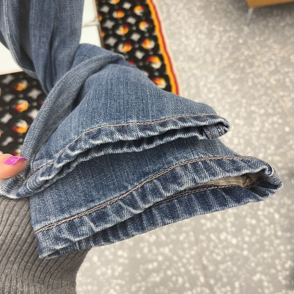 리바이스 522 슬림 스트레이트 데님 청바지 30인치 C06994 상품이미지7