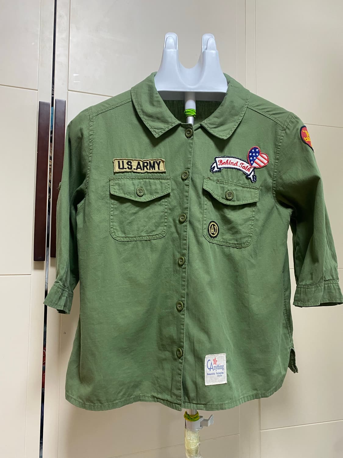 세브라디칼 카키 야상 셔츠 M 상품이미지1