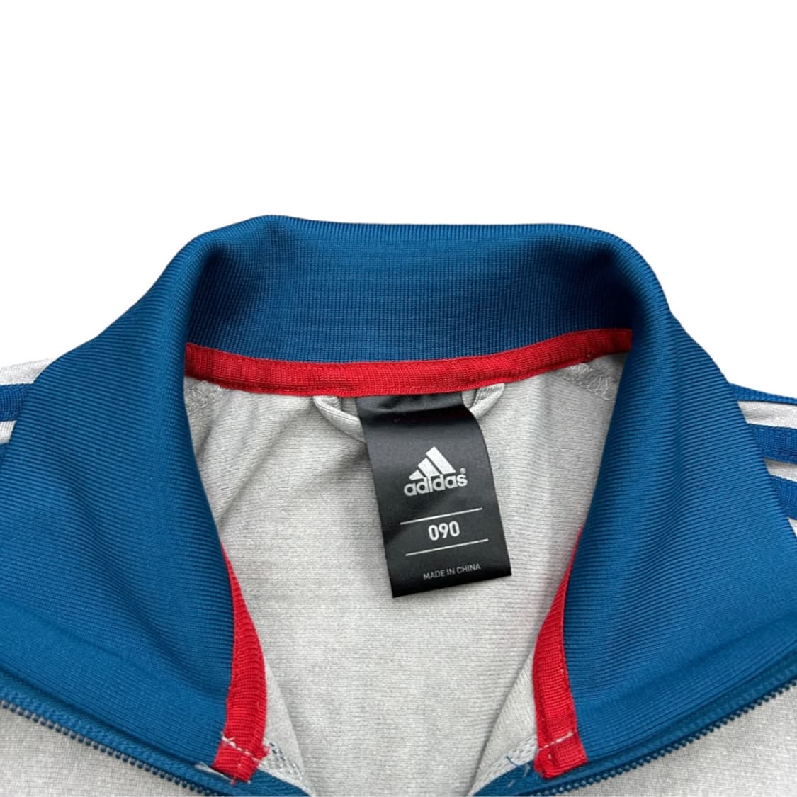 아디다스 뮌헨 버건디 배색 그레이 트랙탑 90 상품이미지3