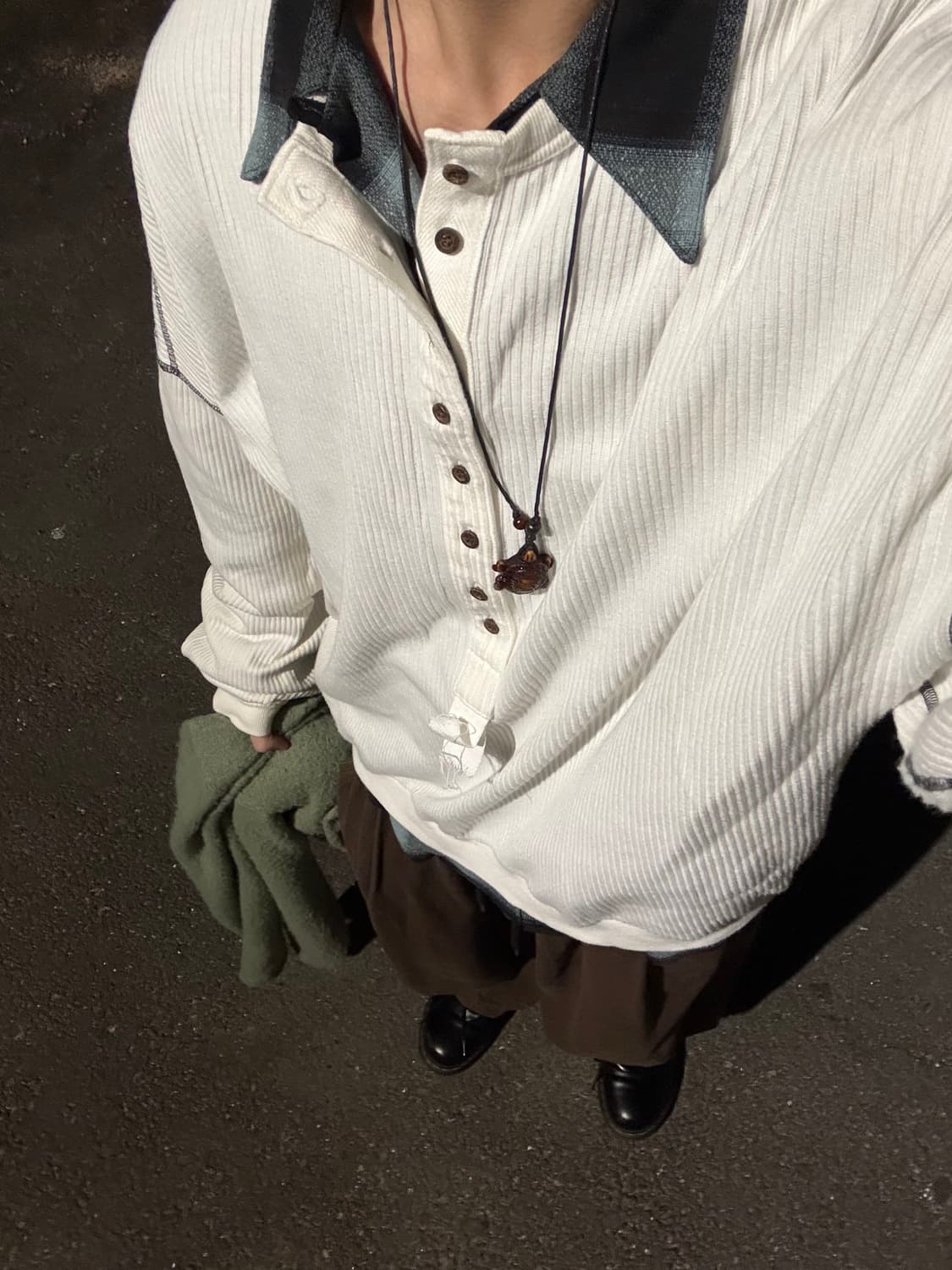 안셀름 코튼립 헨리 스웨트 상품이미지1