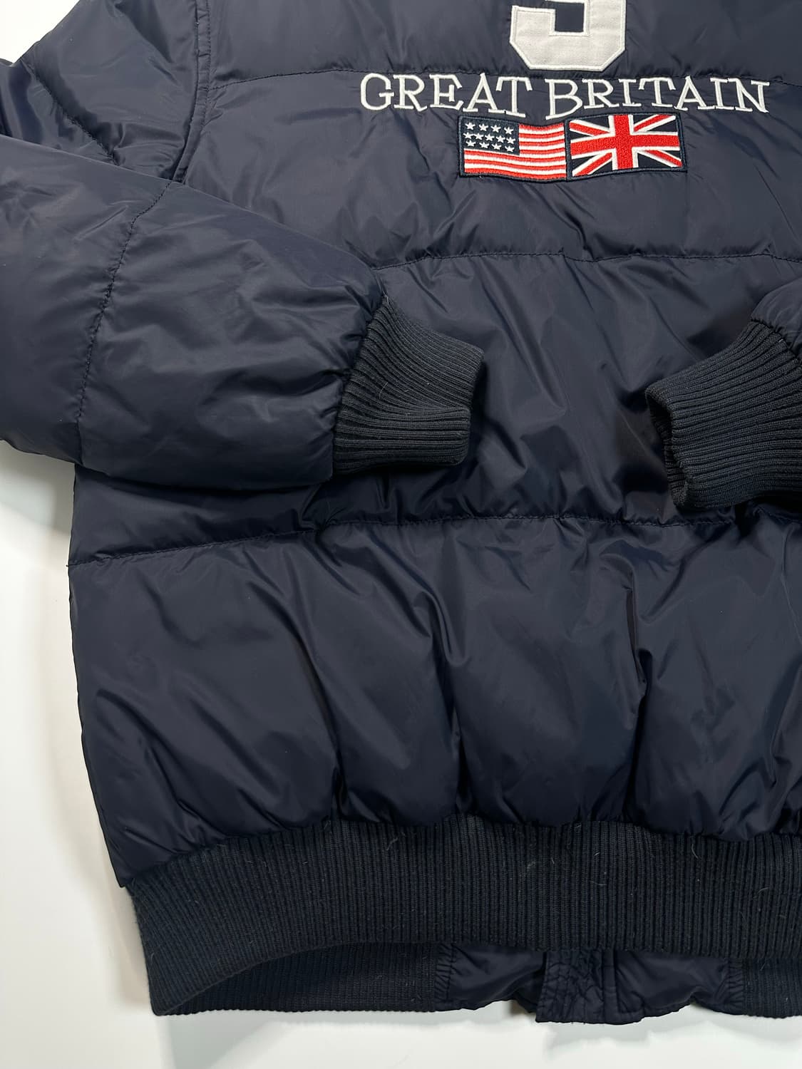 폴로 빅포니 브리튼 다운 패딩 네이비 XL 상품이미지7