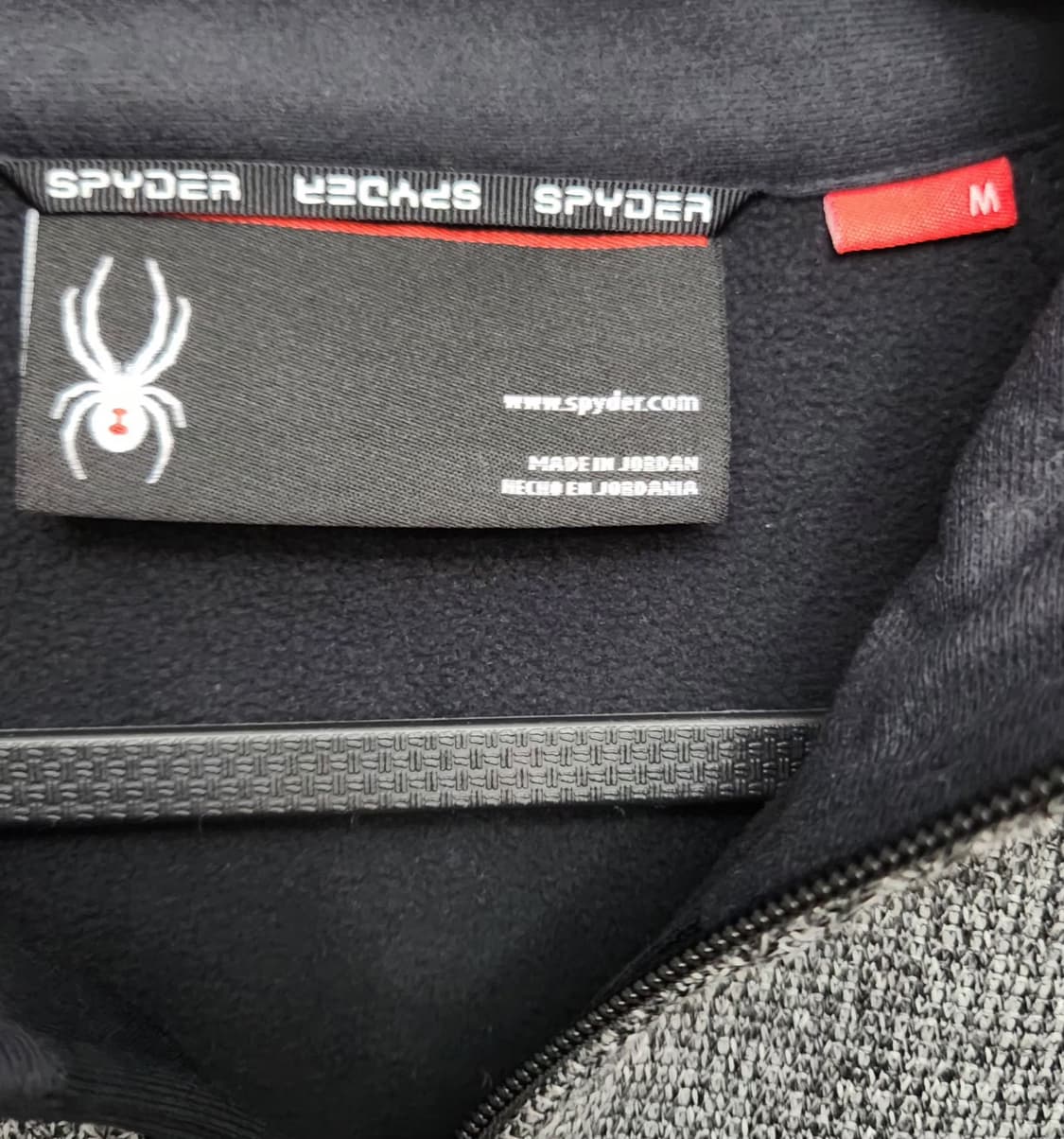 스파이더 100 반집업니트 상품이미지3