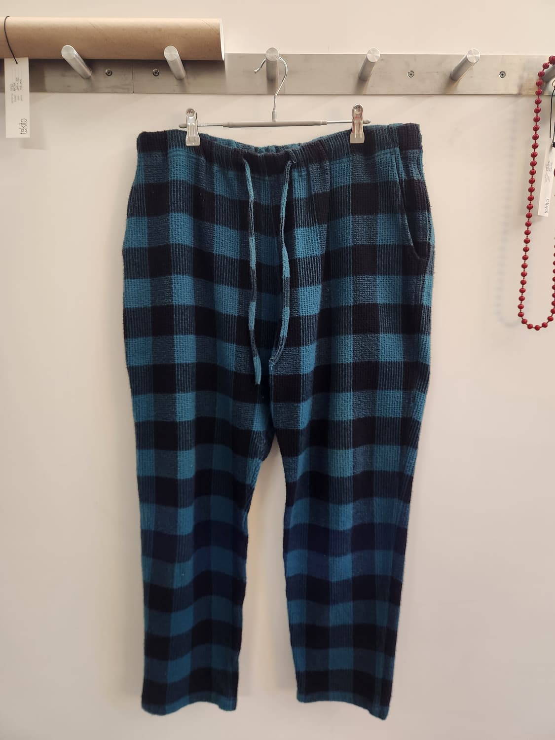 SOUTH2WEST8 플레이드 트윌 아미 스트링 팬츠 상품이미지1