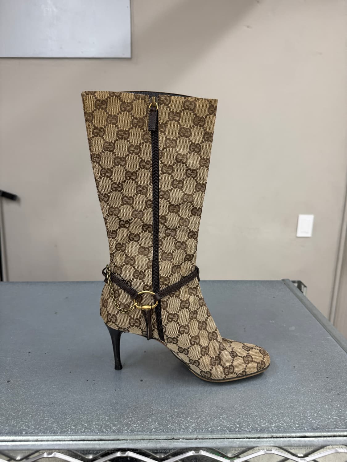 구찌 홀스빗 로고 부츠 36.5(235) (gr-3355) 상품이미지4