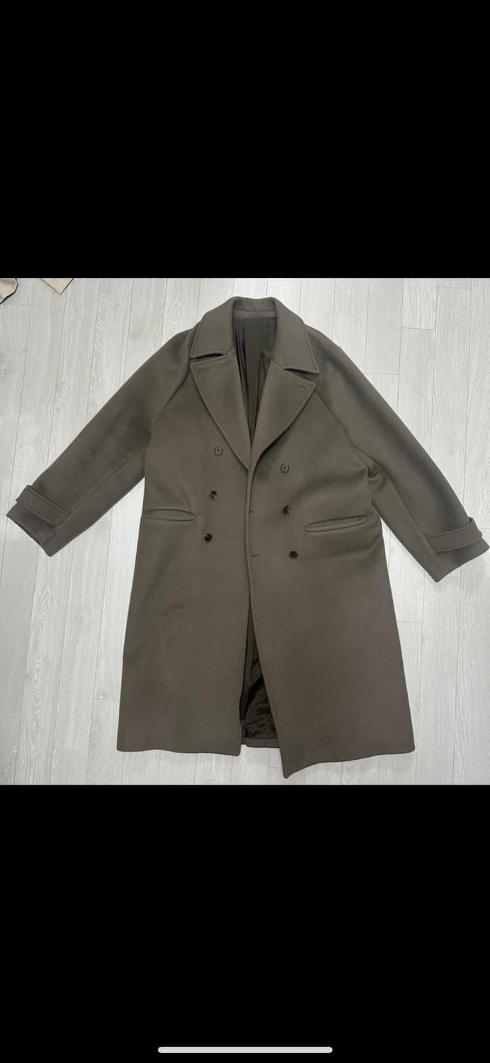 youth(유스) 브라운 더블 코트 상품이미지1