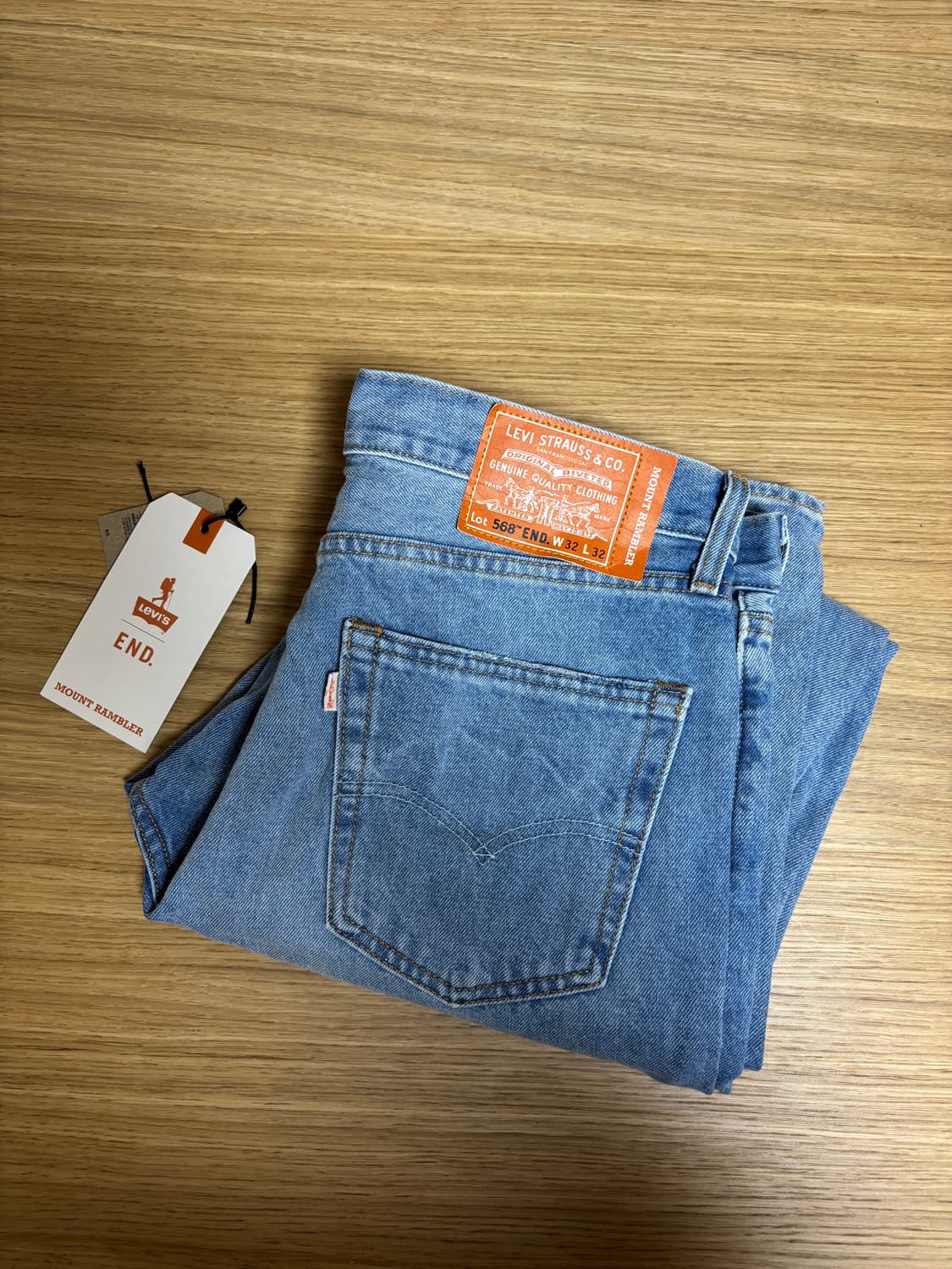 리바이스xEND 32x32 568 루즈 스트레이트 진 상품이미지2