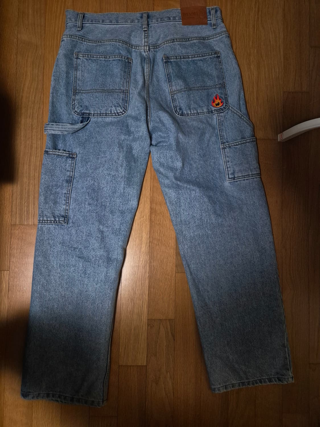 위캔더스 DENIM WORK PANTS (DENIM) 카펜터 데님 청바지 상품이미지5