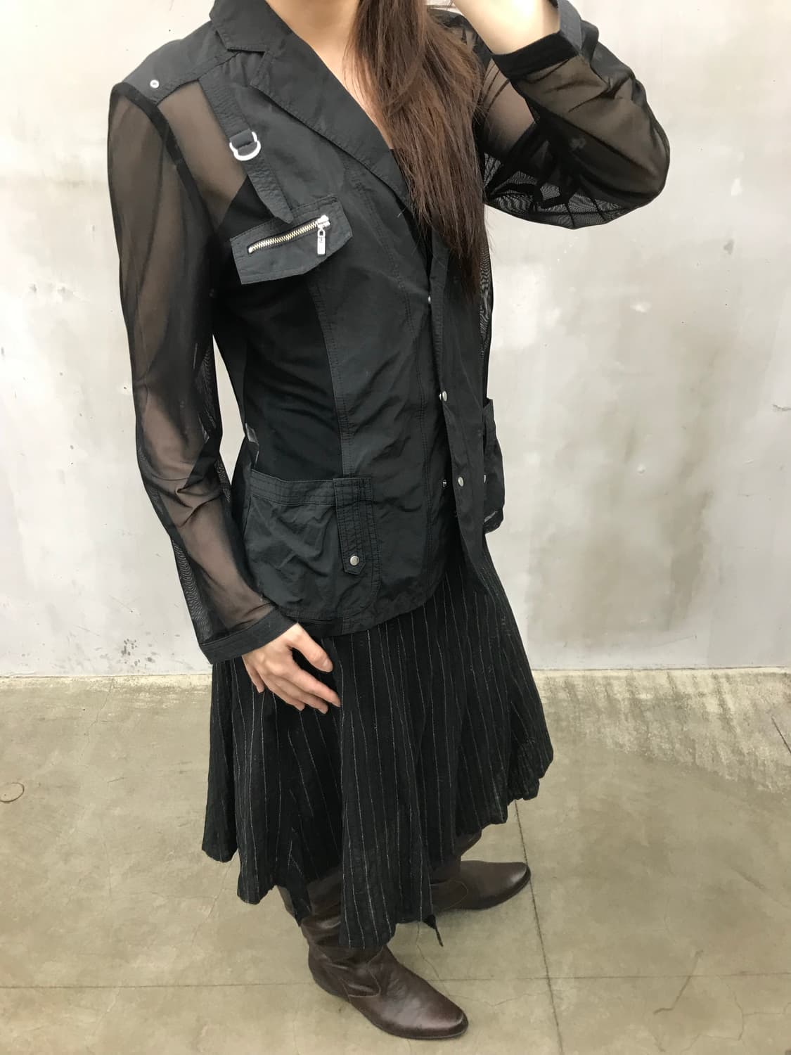 Mesh summer jk 상품이미지1