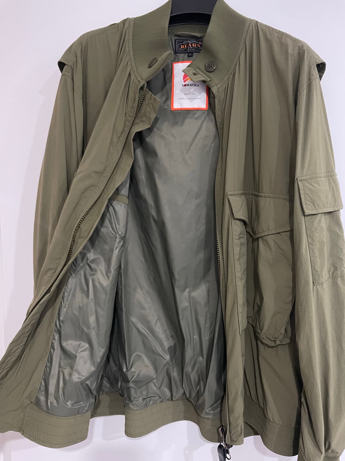 BEAMS PLUS ripstop wep jacket (XL) 상품이미지5