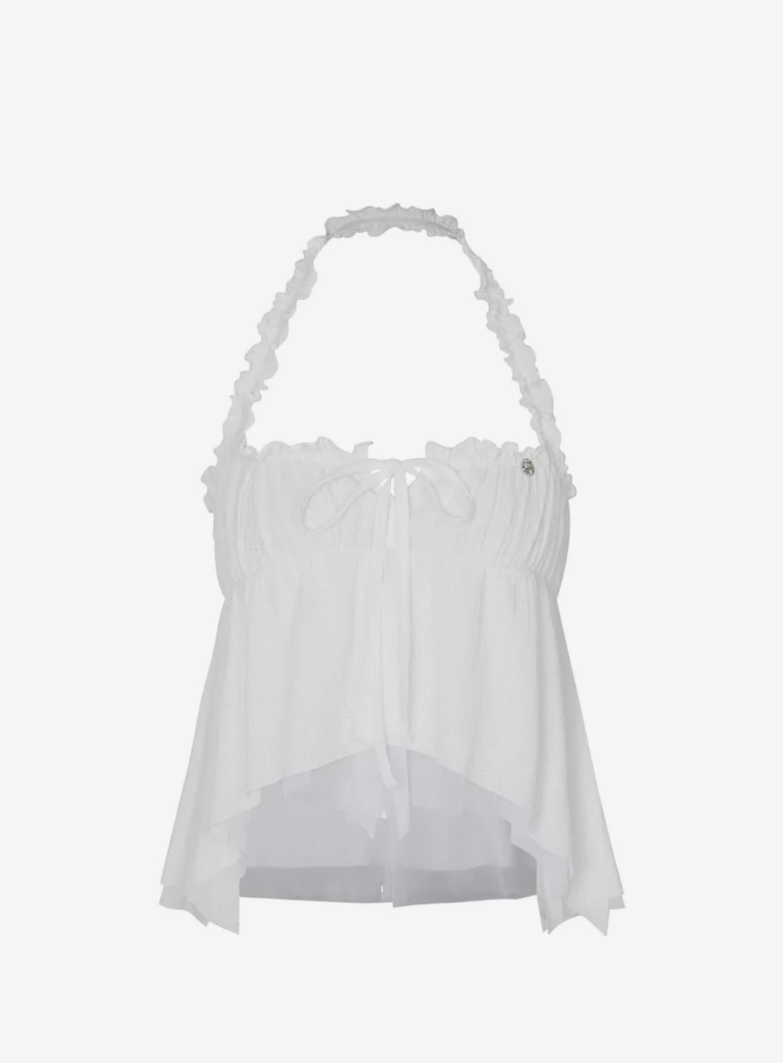 새상품 페인오어플레져 달링탑 화이트 상품이미지1