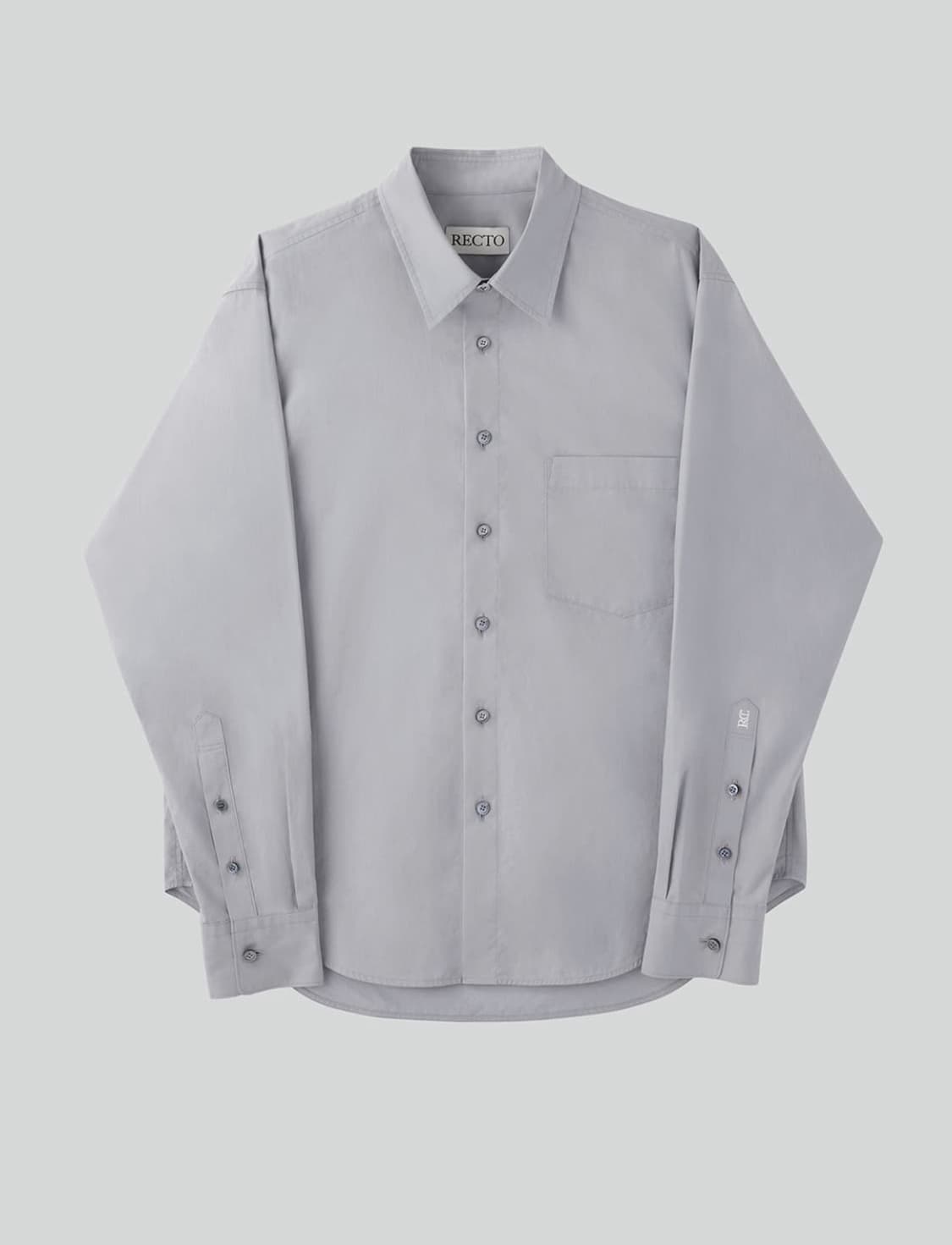 [새상품]RECTO gigo oversized cotton shirt S 상품이미지1