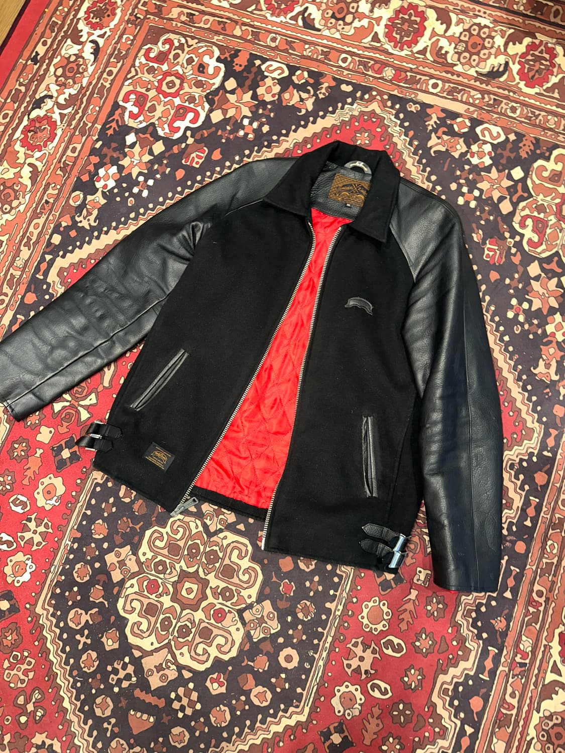 ( L ) 가죽자켓 워크웨어 아메카지 레더자켓 빈티지자켓 스포츠자켓 상품이미지6