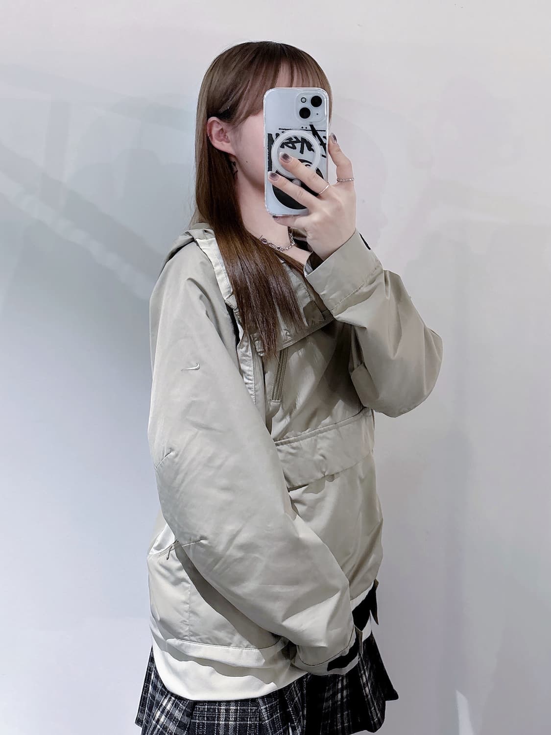 나이키 우븐 사선 바람막이 상품이미지3