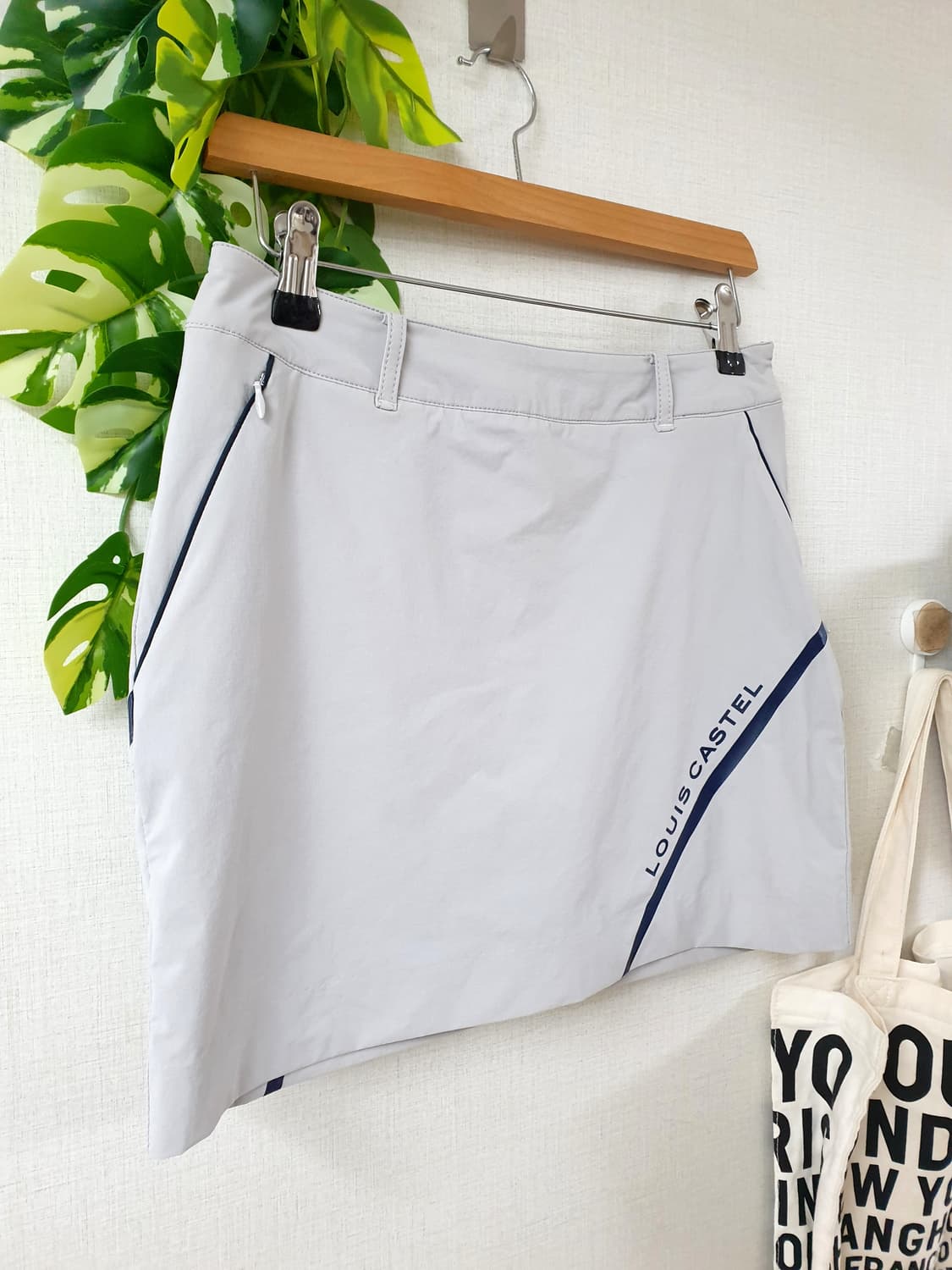 루이까스텔 여성골프 치마스커트 26인치 그레이 상품이미지7