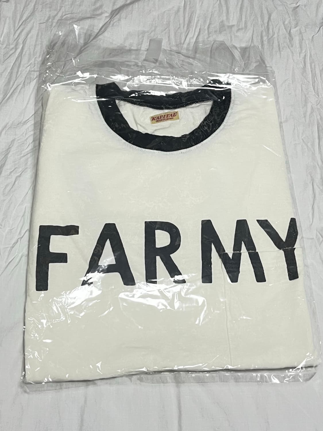 [4] 캐피탈 천축 링거 포켓 티셔츠 FARMY 상품이미지2