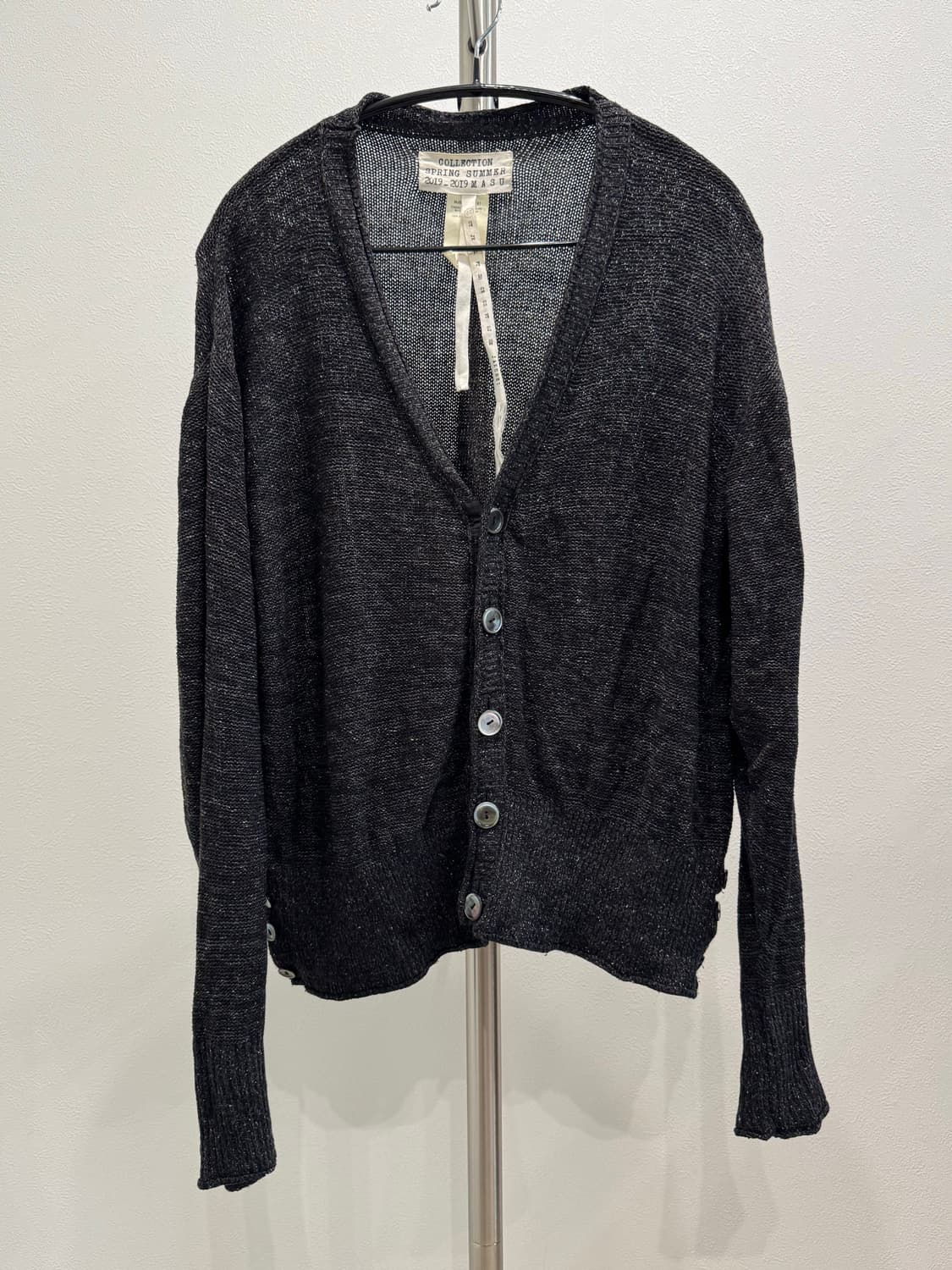 마수 19ss 실크 크롭 스페이스 가디건 상품이미지2