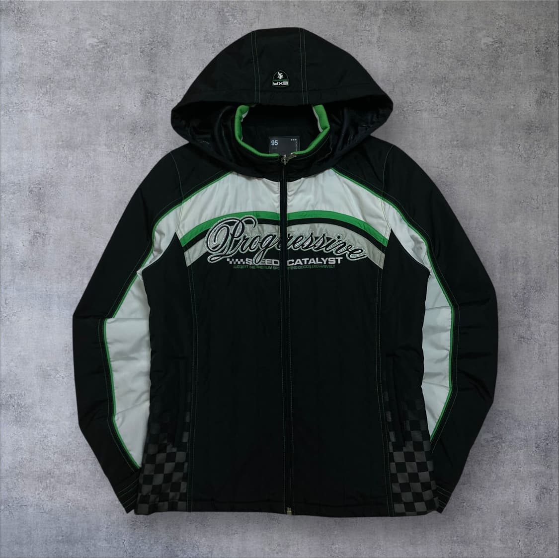 EXR 빈티지 y2k 레이싱 자켓 상품이미지1